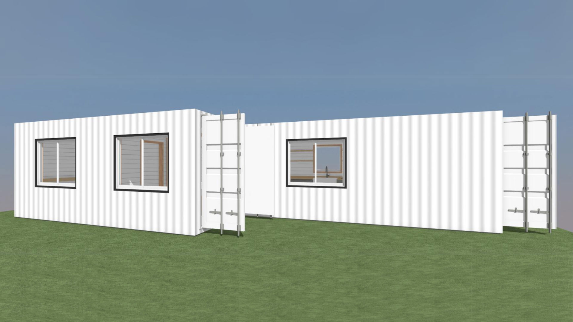 20ft and 40ft container home model