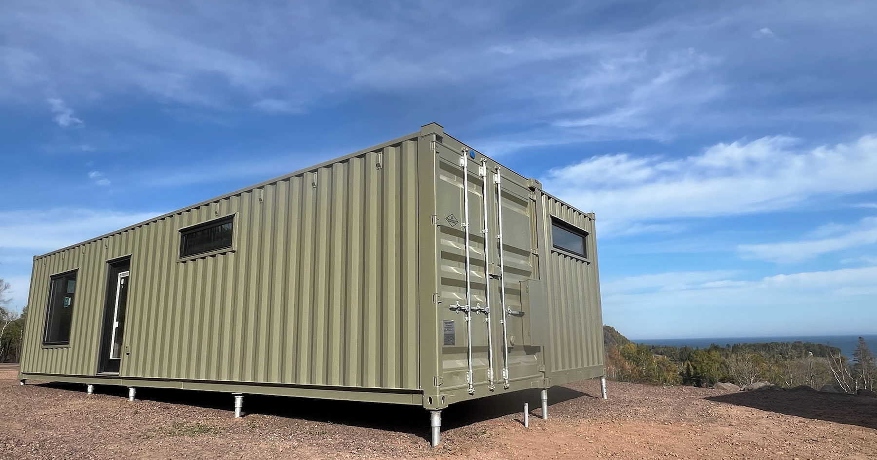 Stacked Container Home