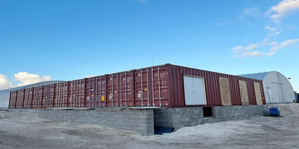 Barbuda Commercial Kitchen from container home