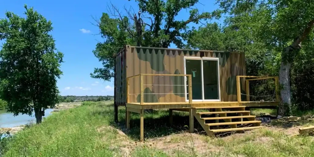 Hunting container home