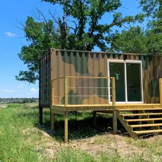 Hunting container home